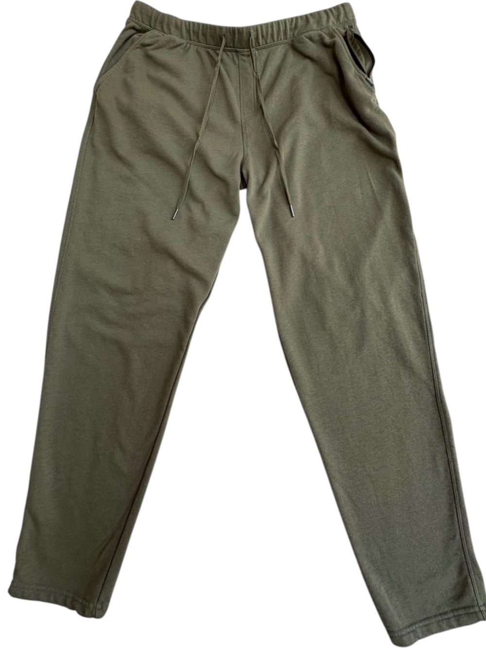 Eddie Bauer Lounge Men's XXL Army Green Jogger Sweatpants Cotton Poly Blend